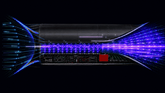 Animation of the HyABPT thruster in operation