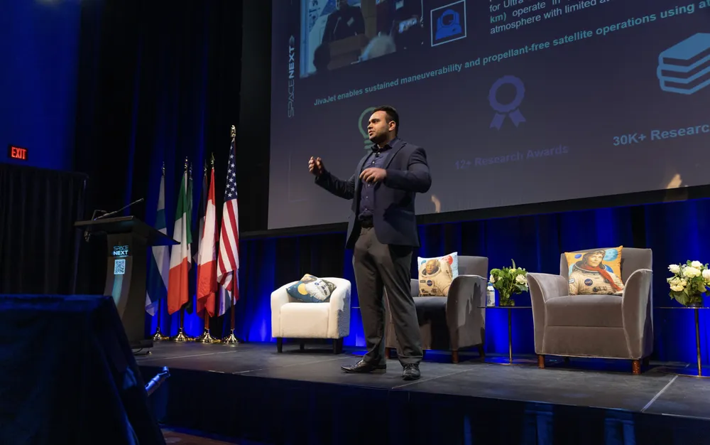 JivaJet introduces air-breathing plasma propulsion to unlock Ultra VLEO at spaceNEXT 2026 — spaceNEXT